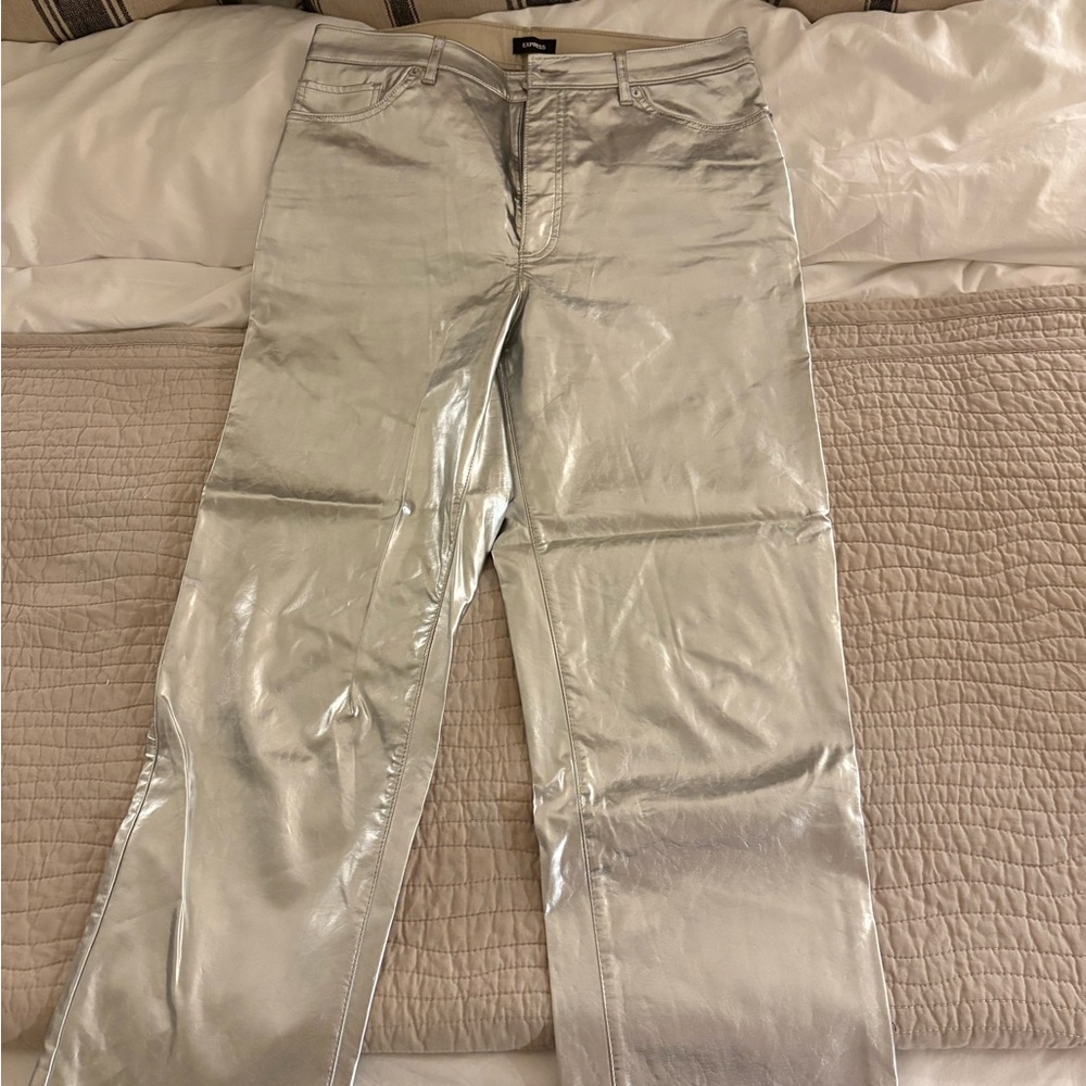 Express Silver Pants